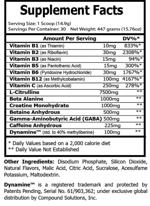 Supplement Facts